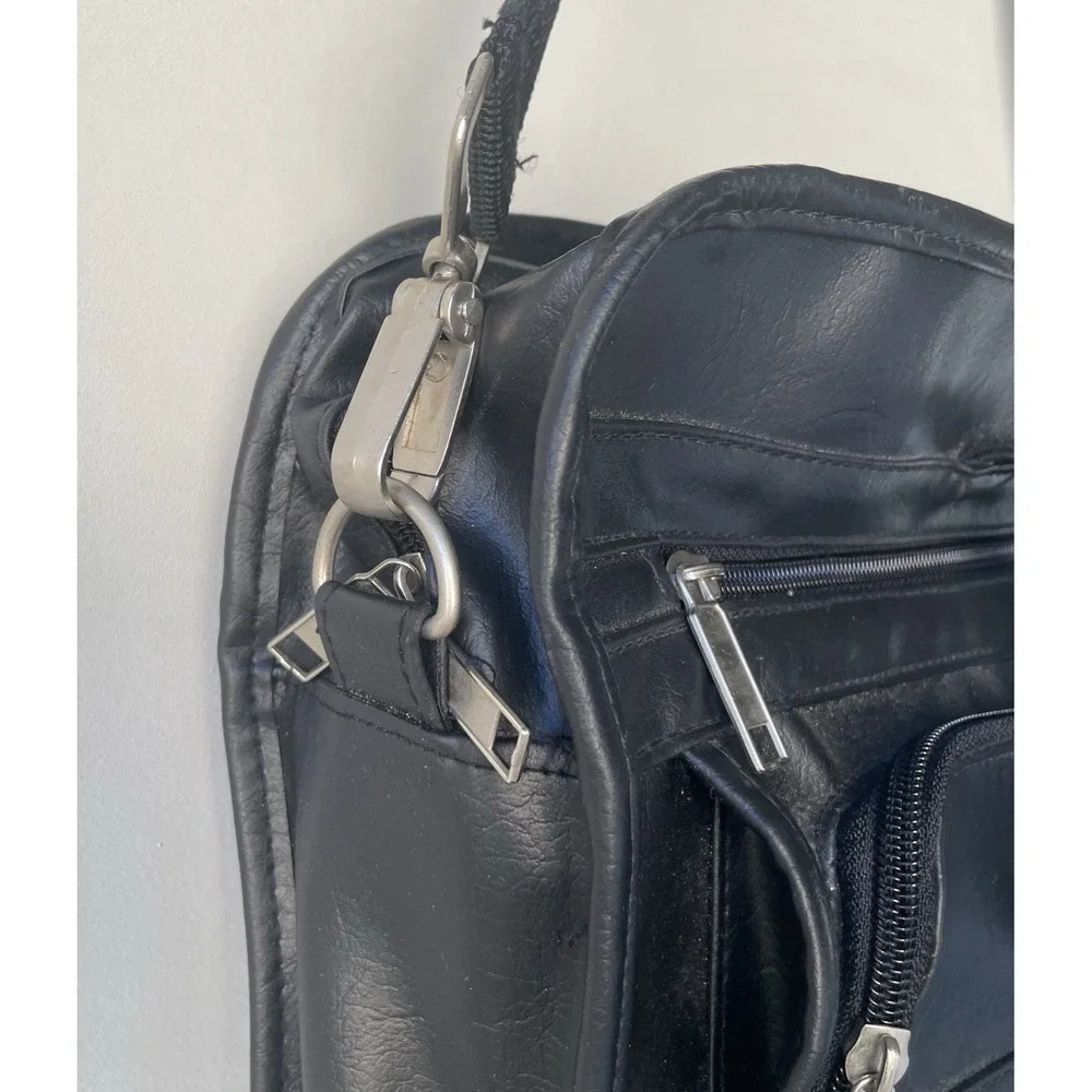 Men's Black Briefcase Laptop Bag